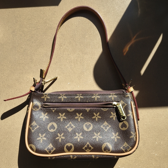 Brown Monogram Shoulder Bag - Picture 2 of 11